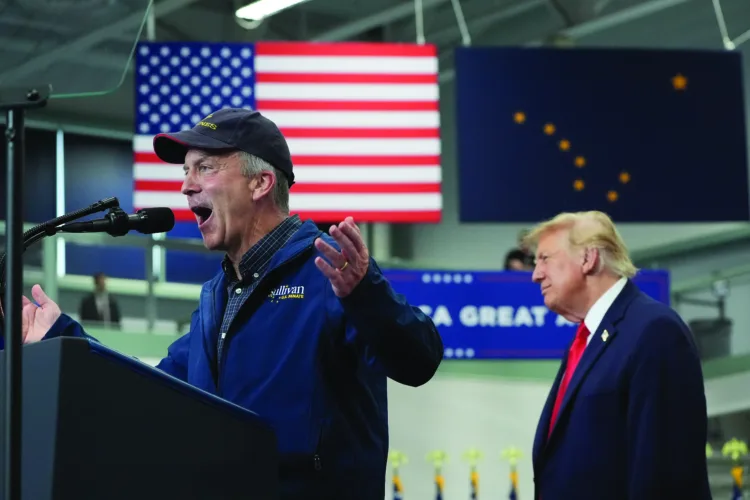 Trump says he ordered the Justice Department lawsuit over Alaska's US Senate race